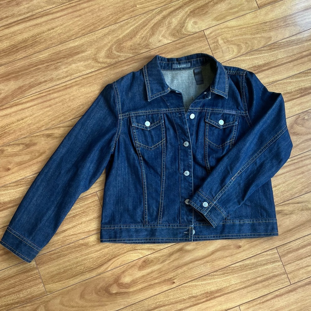 Liz Claiborne Denim Jean Jacket XL